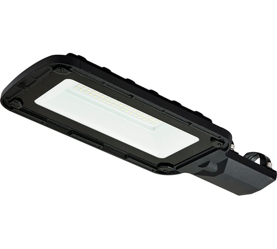 Светодиодный уличный консольный светильник SAFFIT ssl10-100 100w 5000k 230v, черный, 55234