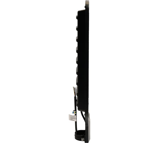 Светодиодный уличный консольный светильник SAFFIT ssl10-100 100w 5000k 230v, черный, 55234