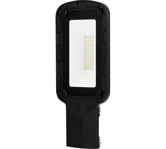 Светодиодный уличный консольный светильник SAFFIT ssl10-30 30w 5000k 230v, черный, 55232