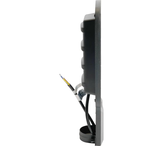 Светодиодный уличный консольный светильник SAFFIT ssl10-30 30w 5000k 230v, черный, 55232