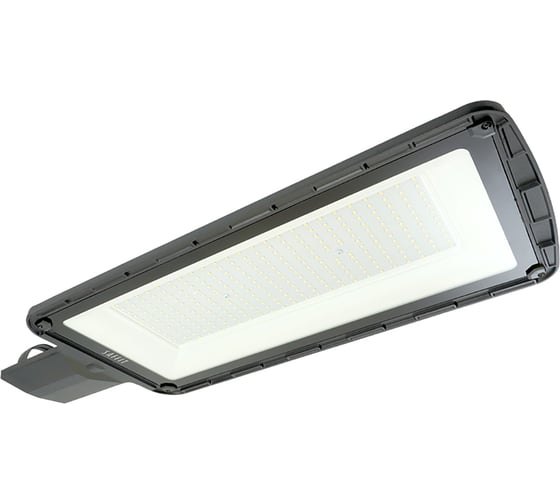 Светодиодный уличный консольный светильник SAFFIT ssl10-200 200w 5000k 230v, черный, 55236