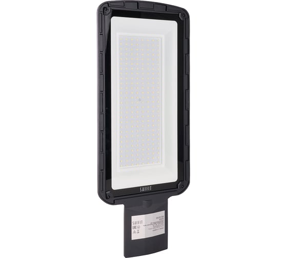 Светодиодный уличный консольный светильник SAFFIT ssl10-150 150w 5000k 15000lm, черный 55235