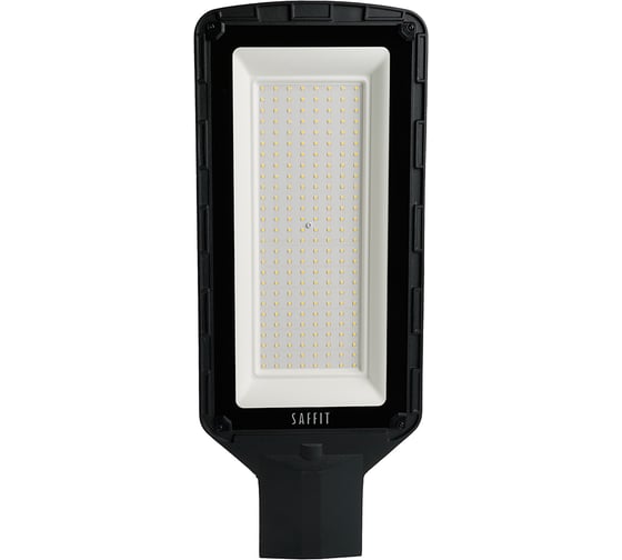 Светодиодный уличный консольный светильник SAFFIT ssl10-150 150w 5000k 15000lm, черный 55235