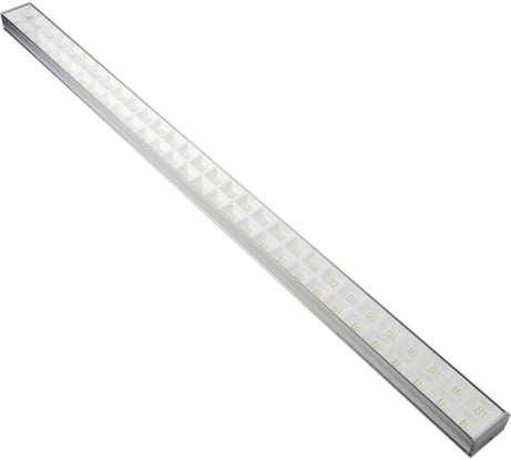 Светодиодный накладной светильник Uniel Ulo-fl120c-100w/4000k/k silver linkable соединяемый. белый свет (4000k). корпус серебристый. угол 120 градусов. тм UL-00010829