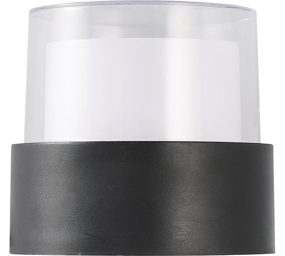 Уличный накладной светодиодный светильник Uniel Ulu-p21a-5w/4000k ip65 black архитектурный белый свет (4000k). корпус черный. tm UL-00010515