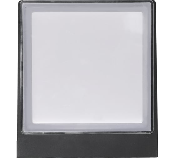 Светодиодный накладной уличный светильник Uniel Ulu-p25a-5w/4000k ip65 black архитектурный белый свет (4000k). корпус черный. tm UL-00010517