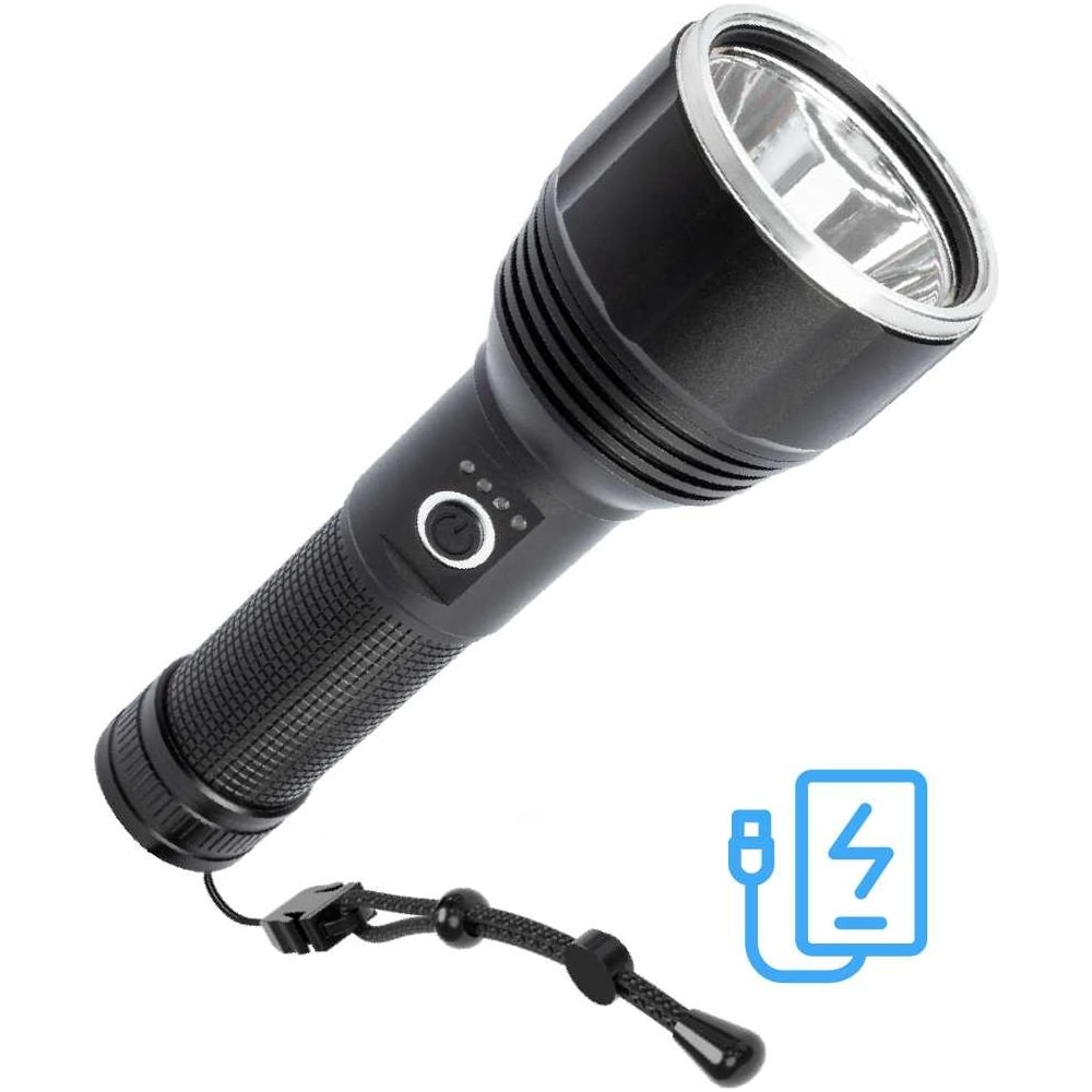 Ручной аккумуляторный фонарь КОСМОС 20Вт/съемный Li-ion 26650 5000mAh ...