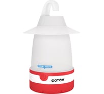 Кемпинговый светодиодный фонарь ФОТОН С-300, красный 23499