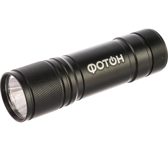 Светодиодный фонарь ФОТОН MS-1000 1W, 3хLR03 в комплекте, черный 23438 1