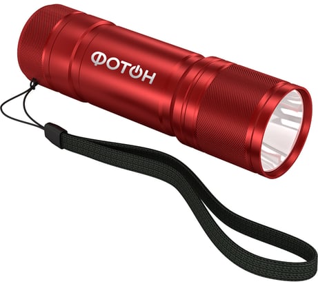 Светодиодный фонарь ФОТОН MS-1000 1W, 3хLR03 в комплекте, красный 23442