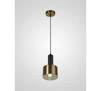 Подвесной светильник Мелодия Света PS7956-1 BK+GD 000060173