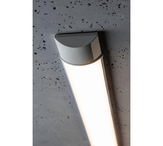 Светодиодный линейный светильник GTV ASPEN, 40w, белый корпус, LD-OLL40W-CB