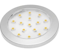 Точечный накладной светодиодный светильник GTV Lumino 1,5W, 12V, алюминий, теплый белый LD-LU16CB-53