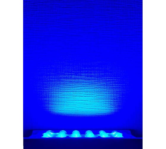 Прожектор led Инфинит с оптикой 30 градусов синего свечения ip67 для архитектурного освещения Нейтрон-PRO11-30-BLUE-PSC