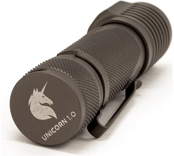 Фонарь ЯРКИЙ ЛУЧ YLP Unicorn 1.0 Samsung LH351D HI-CRI 850 лм, 5 режимов, IPX8, под аккумулятор 18650 4606400106081