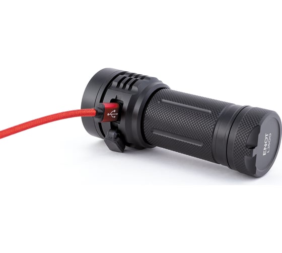 Фонарь ЯРКИЙ ЛУЧ L-3500 ENOT трипл Osram P9 max 3500 лм, 4 режима, IPX7 4606400106104