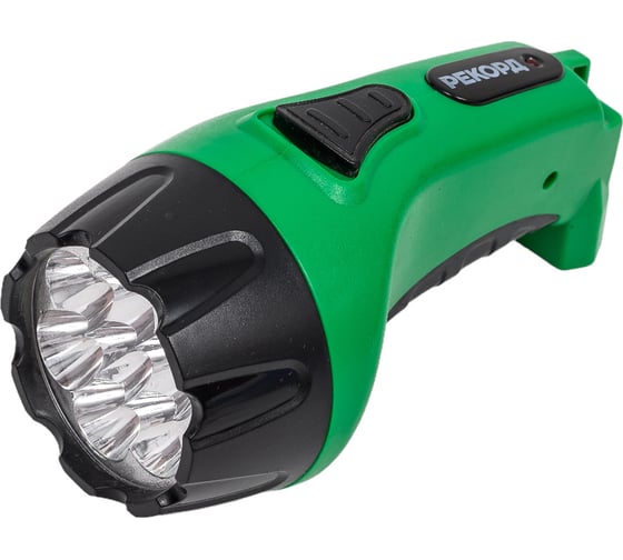 Аккумуляторный светодиодный фонарь РЕКОРД РМ-0107 Green 22538