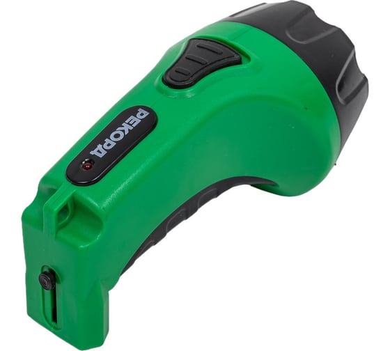Аккумуляторный светодиодный фонарь РЕКОРД РМ-0107 Green 22538