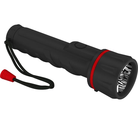 Резиновый фонарь РЕКОРД ММ-0203 2хLR6 3 светодиода 22694