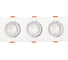 Светильник Jazzway встраиваемый потолочный PSP-S 413 3x8W 4000K 55град. White IP40 5048379 2
