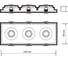 Светильник Jazzway встраиваемый потолочный PSP-S 413 3x8W 4000K 55град. White IP40 5048379 7