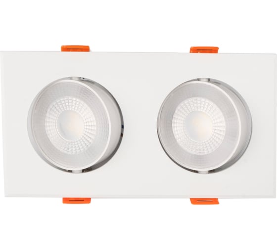 Светильник Jazzway встраиваемый потолочный PSP-S 412 2x8W 4000K 55град. White IP40 5048355