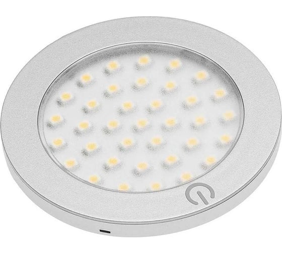 Точечный накладной светодиодный светильник GTV Castello 12V, 2,8W 36 диод, теп, алюм LD-CS36CB-53