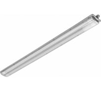 Герметичный светильник GTV, G13, 2x120см, IP65, с лампами светодиодными: 18 Вт, 1800 Лм, 4000K LD-HR2X18W12-30