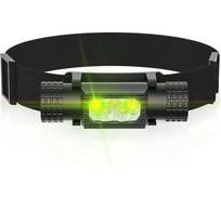 Налобный фонарь WATTICO Multilight 18650, 2449 Лм 150м 9 режимов, белый и зеленый свет 00-00000041