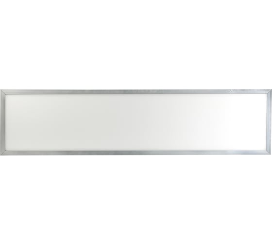 Светодиодная панель ЭРА SPL-6-40-4K S IP40 295x1195x8 40Вт 2800Лм 4000K Ra>80 NationStar серебристый Б0019448 1