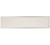 Светодиодная панель ЭРА SPL-6-40-6K S IP40 295x1195x8 40Вт 2800Лм 6500K Ra>80 NationStar серебристый Б0019449