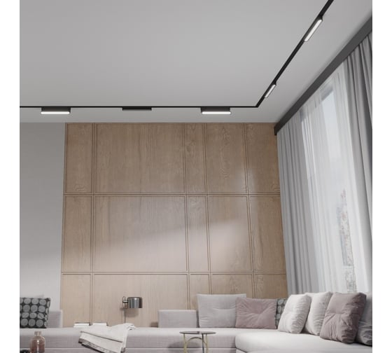 Трековый светильник для низковольтного шинопровода Novotech LED 12W S 359246