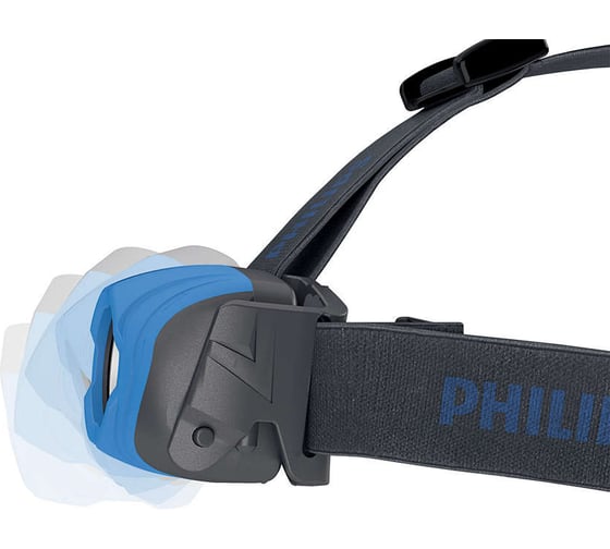 Фонарь PHILIPS P-LPL29 головной BLACK/BLUE 1LED 6000K LPL29B1