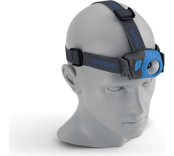 Фонарь PHILIPS P-LPL29 головной BLACK/BLUE 1LED 6000K LPL29B1