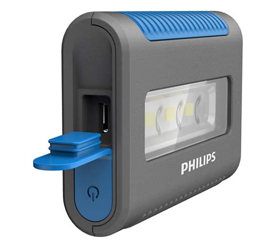 Фонарь PHILIPS P- головной BLACK/BLUE 3LED 6000К LPL38X1