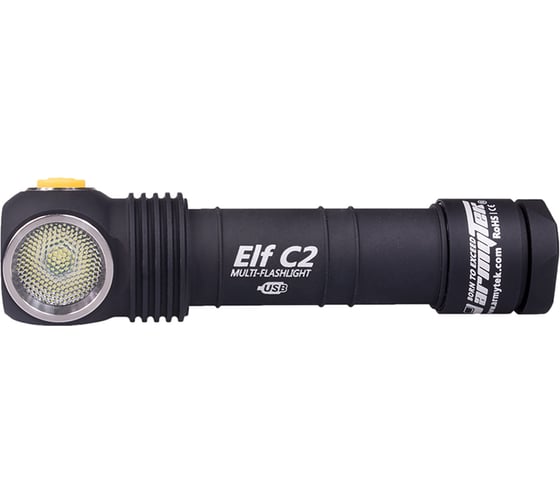 Фонарь Armytek Elf C2 Micro-USB XP-L Белый F05101SC