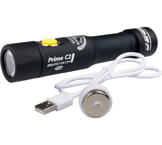 Фонарь Armytek Prime C2 Magnet USB XP-L Теплый F05801SW
