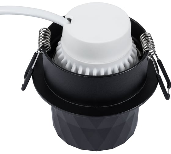 Точечный встраиваемый светильник ARTE LAMP fang A5562PL-1BK