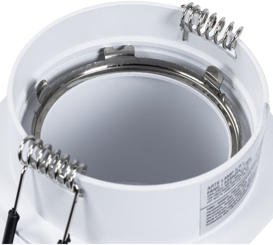 Точечный встраиваемый светильник ARTE LAMP fang A5562PL-1WH