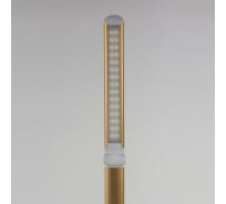 Настольный светильник SONNEN PH-3607, на подставке, светодиодный, 9 Вт, алюминий, белый/золотистый,236685