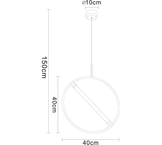 Подвесной светильник ARTE LAMP dolores A2565SP-1BK