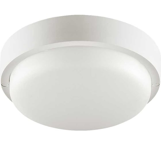 Светодиодный светильник Wolta IP65, 12Вт, 1140Лм, 6500К, КРУГ, ЖКХ, LED, в дежурном режиме LCL04-12W-R41-6K-SBA 1