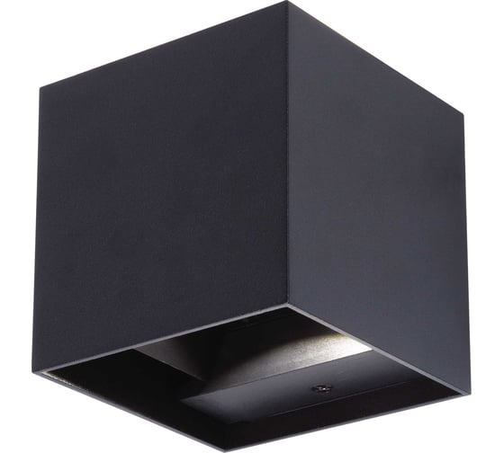 Уличный светильник Uniel ULU-S55B-2x3W/3000K+4000K+6000K IP65 BLACK UL-00010853