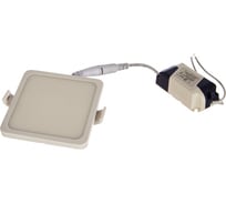 Светодиодный квадратный светильник ЭРА LED 664K NEW 6W 4000K 85 mm Б0028272