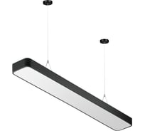 Светильник ЭРА LED Geometria Block SPO111B40K060 60Вт 4000К 7200Лм IP40 120030060 черный подвесной Б0058855