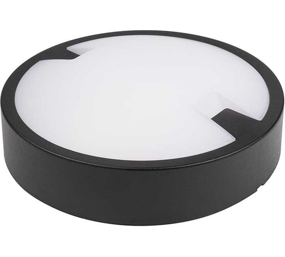 Светильник Jazzway пылевлагозащищенный PBH - PC8-RA 12W 4000K BLACK IP65 5048454