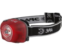 Налобный фонарь ЭРА GB-502 3W LED, аварийный сигнал, 3хААА, 4 режима, блистер Б0036615