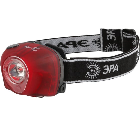 Налобный фонарь ЭРА GB-502 3W LED, аварийный сигнал, 3хААА, 4 режима, блистер Б0036615