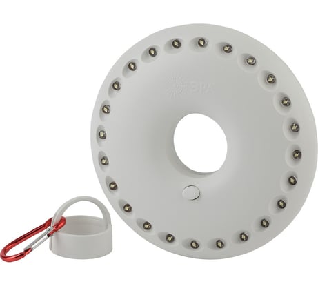 Фонарь ЭРА K24 Кемпинг NEW 24xLED, 3xAA, карабин, блистер Б0032282