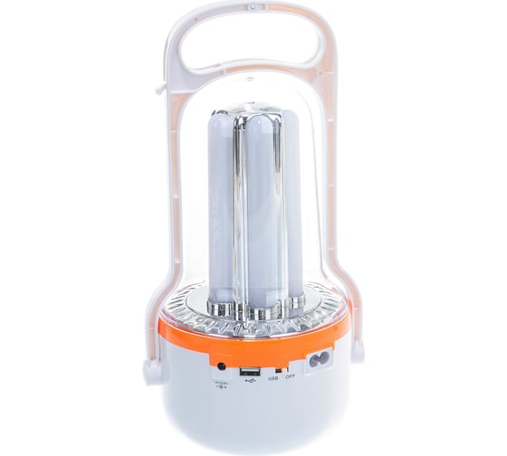 Аккумуляторный фонарь ЭРА KA65SU 4V4Ah, 65xSMD, ЗУ 220V/12V, картонная коробка Б0026985